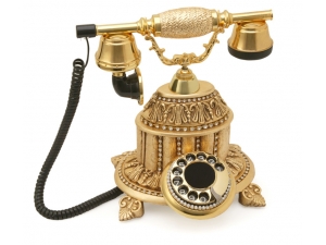 Hisar Saray Varaklı Swarovski Taşlı Telefon Anna Bell